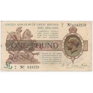 Wielka Brytania, 1 funt (1919)