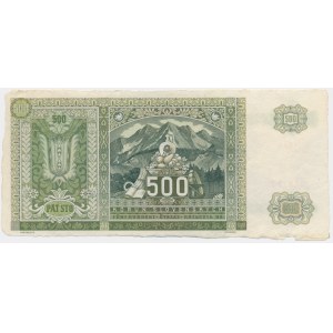 Słowacja, 500 koron 1941