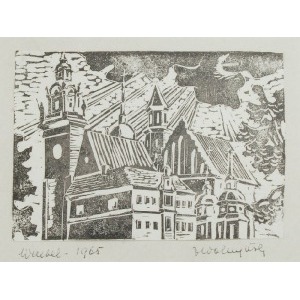 J.WOLCZYŃSKI (XX w.), Wawel, 1965