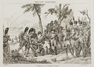 MARTINET według Jean-Baptiste REVILLE , France militairen - L’empereur et le Maréchal Lannes