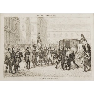 MARTINET według Jean-Baptiste REVILLE , France militaire - Les adieux de Fontainebleau