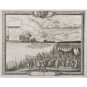 Jean Le Pautre/Lepautre (1618-1682) ,Jonson E, Widok na miasto Koło 16-17 sierpnia 1655