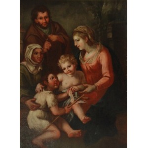 Malarz nieokreślony (XVIII w.), Święta rodzina z Janem Chrzcicielem