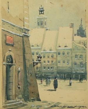 Stanisław OLSZEWSKI, XX w., Stare Miasto w Warszawie, 1933
