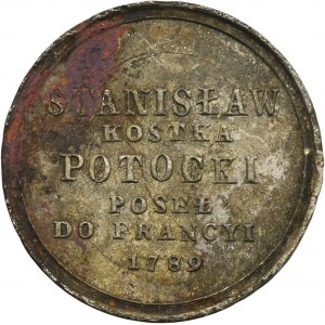 MAJNERT, Medal from the Deputies Suite, Poniatowski, Stanisław Kostka Potocki - EXTREMELY RARE