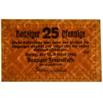 Danzig, 25 Pfennige 1923 - October - PMG 64