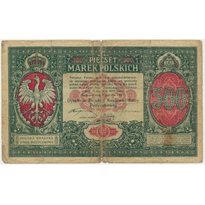 500 Mark 1919 - Direktion -