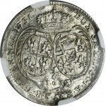 August II the Strong, 1/6 Thaler Dresden 1731 IGS - VERY RARE, ex. Potocki