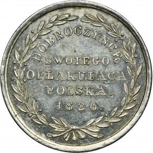 Medal in memory of the death Tsar Alexander I 1826