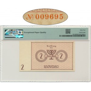 2 Mark 1940 - series type 1 - PMG 64 EPQ - low serial number