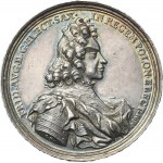 Augustus II the Strong, Coronation Medal 1697 - HERCVLI SAXONICO