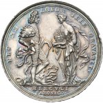 Augustus II the Strong, Coronation Medal 1697 - HERCVLI SAXONICO