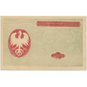 2 marki 1916 Jenerał/Generał - półprodukt fałszerski
