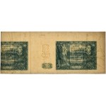 Fragment arkusza 50 złotych 1941 - bez poddruku, serii i numeratora