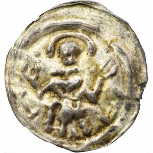 Silesia, Duchy of Breslau, Heinrich the Bearded or Heinrich II the Pious, Rataj bracteate ca. 1220-1240 - RARE