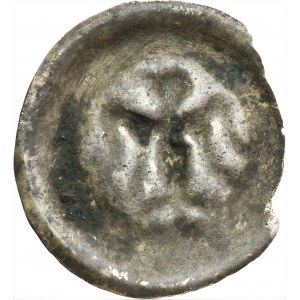 Silesia, Bracteate 13th-14th century - eagle to the right
