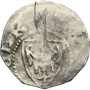 Silesia, Duchy of Fürstenberg, Bernard II or Heinrich I or Bolko Heinrich II, 1/2 Groschen Löwenberg in Schlesie