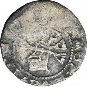 Silesia, Duchy of Fürstenberg, Bernard II or Heinrich I or Bolko II and Heinrich II, 1/2 Groschen Löwenberg in Schlesie