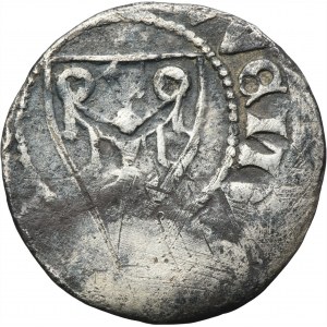 Silesia, Duchy of Fürstenberg, Bernard II or Heinrich I or Bolko II and Heinrich II, 1/2 Groschen Löwenberg in Schlesie