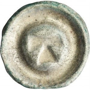 Silesia, Lower Silesia, Bracteate heller 15th century - letter T