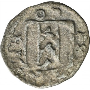 Silesia, Duchy of Troppau, king Georg and Viktorin von Münsterberg und Troppau, Heller Troppau 15th century - RARE