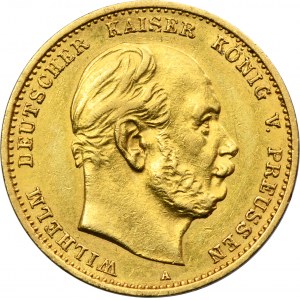 Germany, Prussia, Wilhelm I, 10 Mark Berlin 1880 A