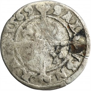 Silesia, Duchy of Bielitz, Friedrich Casimir, 1 Kreuzer Bielitz 1569 - VERY RARE