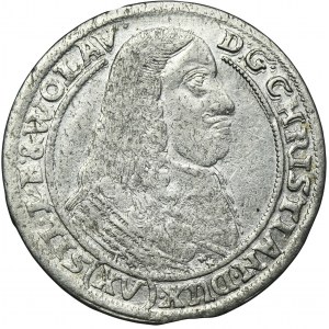 Silesia, Duchy of Liegnitz-Brieg-Wohlau, Christian, 15 Kreuzer Brieg 1663