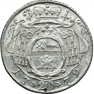 Austria, Archbishopric of Salzburg, Hieronymus von Colloredo, 20 Kreuzer 1779 M