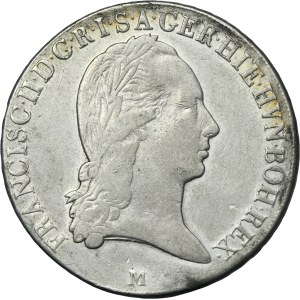 Austrian Netherlands, Franz II, Thaler (Kronentaler) Milan 1796 M