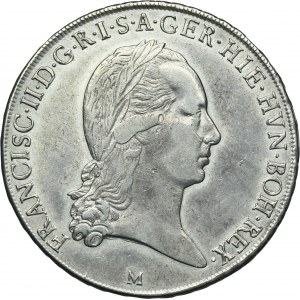 Austrian Netherlands, Franz II, Thaler (Kronentaler) Milan 1793 M