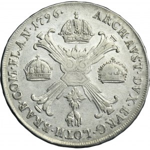 Austrian Netherlands, Franz II, Thaler (Kronentaler) Kremnitz 1796 B