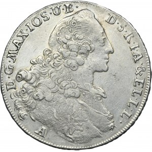 Germany, Bavaria, Maximilian III Joseph, Thaler Amberg 1770 A