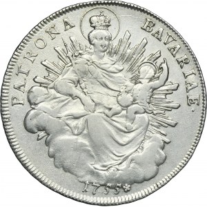 Germany, Bavaria, Maximilian III Joseph, Thaler Munich 1755