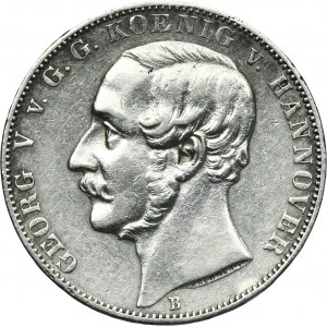 Germany, Kingdom of Hannover, Georg V, Thaler Hannover 1863 B