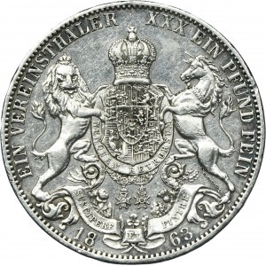 Germany, Kingdom of Hannover, Georg V, Thaler Hannover 1863 B