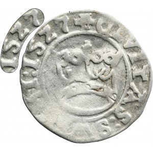 Silesia, City of Schweidnitz, Louis II Jagiellon, 1/2 Groschen 1527 - VERY RARE