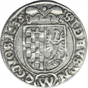 Silesia, Evangelical States, 3 Kreuzer Breslau 1635 HR - RARE