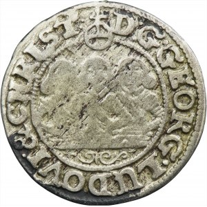 Silesia, Duchy of Liegnitz-Brieg-Wohlau, Georg III, Ludwig IV, Christian, 1 Kreuzer Brieg 1653