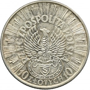 Piłsudski Strzelecki, 10 złotych 1934