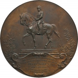 Austria, Franz Joseph I, Medal for the 50th anniversary of his rule 1898