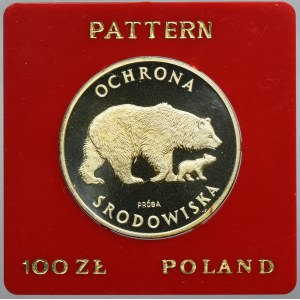 MUSTER, £100 1983 Umweltschutzbären