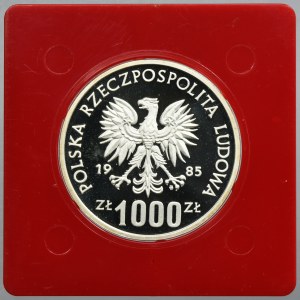 PRÓBA, 1.000 złotych 1985 Ochrona Środowiska Wiewiórka
