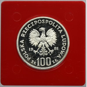 PRÓBA, 100 złotych 1981 Ochrona Środowiska Konie