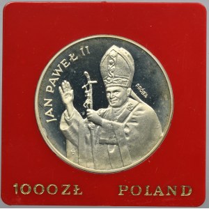 SAMPLE, 1.000 Gold 1982 Johannes Paul II