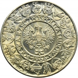 PRÓBA, 100 złotych 1966 Mieszko i Dąbrówka półpostacie