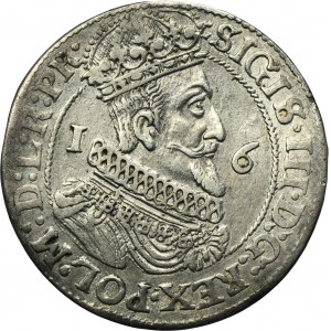 Sigismund III Vasa, 1/4 Thaler Danzig 1623 - PR•