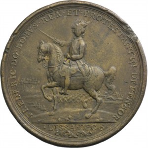 Silesia, Prussian rule, Friedrich II, Medal Battle of Rossbach and Lissa 1757