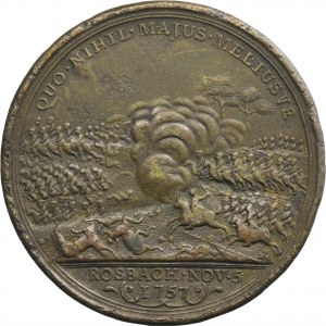 Silesia, Prussian rule, Friedrich II, Medal Battle of Rossbach and Lissa 1757