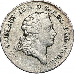 Poniatowski, 8 Groschen 1777 EB - RARE